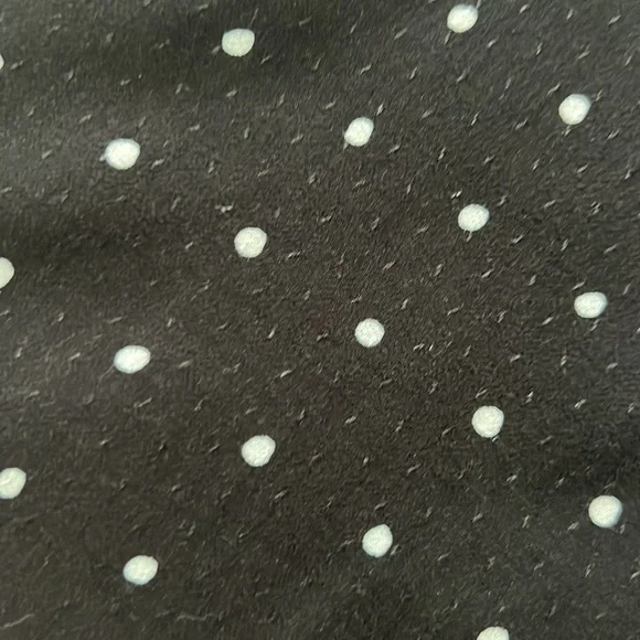 Paige Rayon Diana Dot Tie Blouse XS - Picture 3 of 10